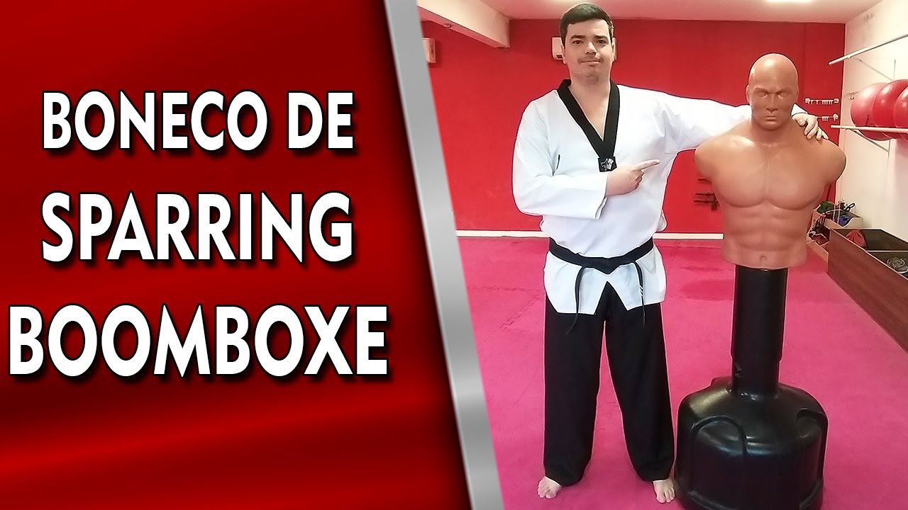 Resenha Boneco de Pancada Boomboxe Thai MMA Taekwondo