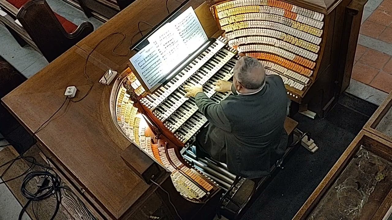 Robert Schumann: Sketch in D-flat, Opus 58 No. 4 (West Point Cadet Chapel Organ)