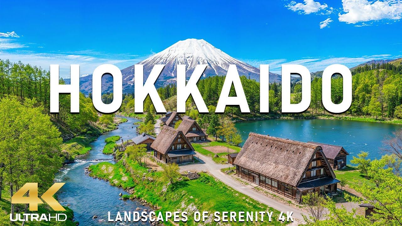 Hokkaido, Japan 4K – Where Spring Blooms in Northern Fields and Soft Sakura Light