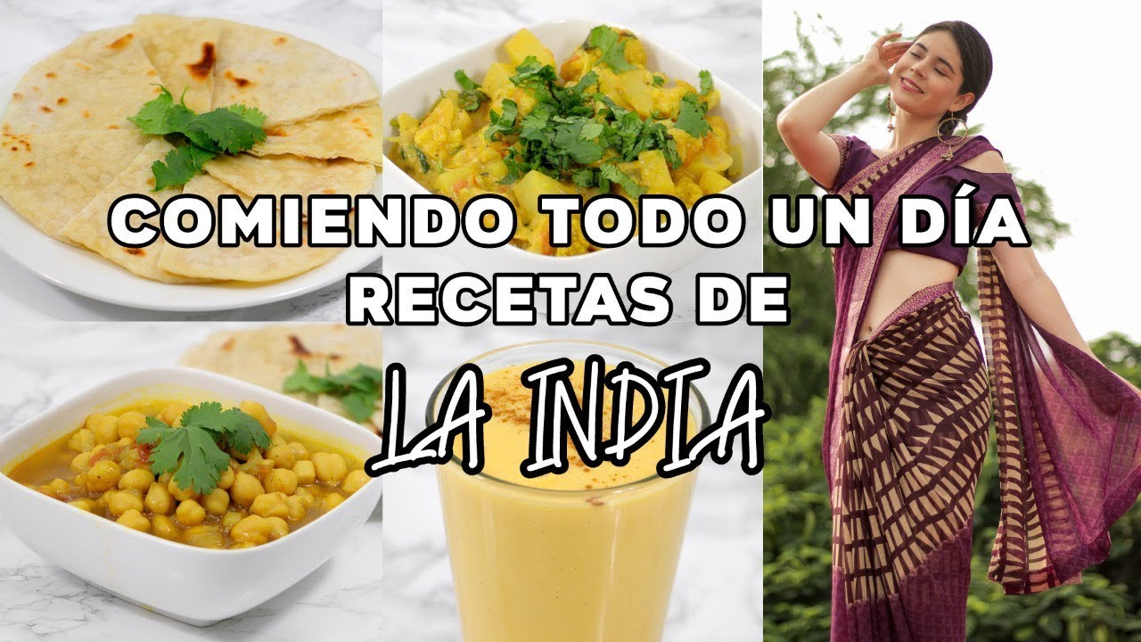 UN DÍA COMIENDO SÓLO COMIDA DE LA INDIA - ROASTING VEGGIES