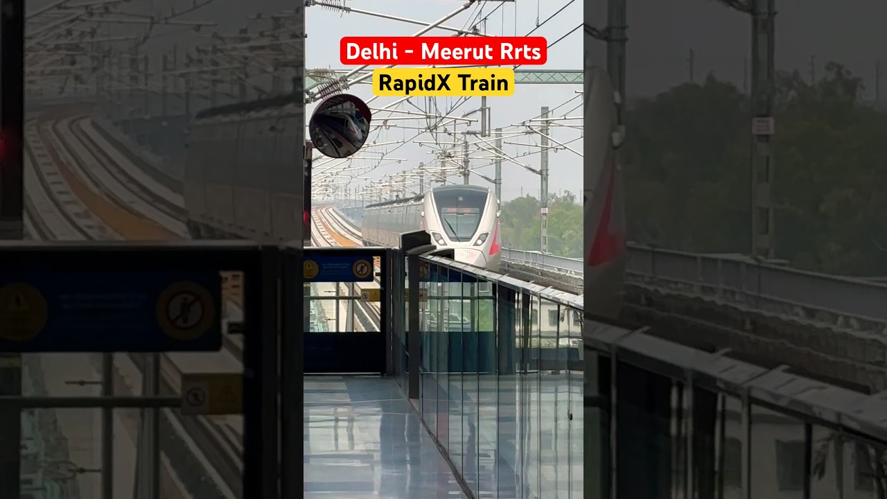 India’s first semi Bullet train || RapidX train || Delhi Meerut RRTS 
