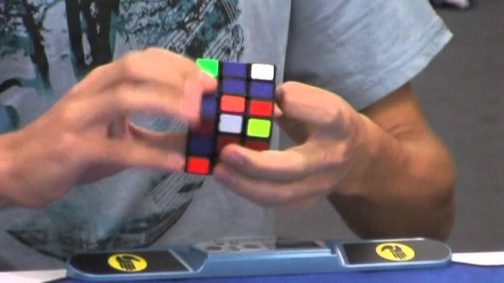 Rubik's cube one handed OcR - 13.60 and 3x3 average - 8.85