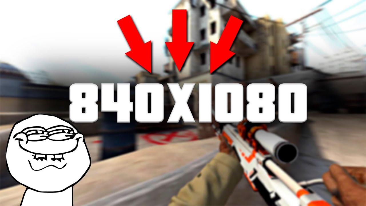 #csgo САМОЕ ШИРОКОЕ РАЗРЕШЕНИЕ В КС ГО///840X1080