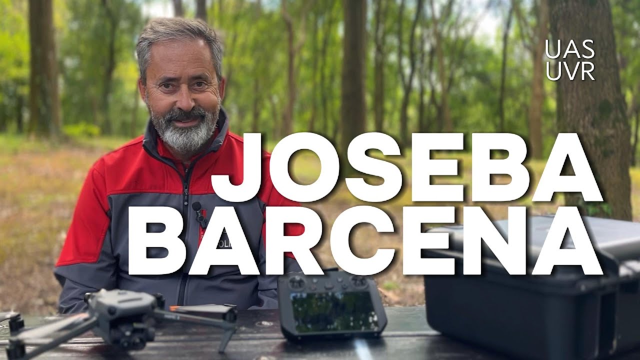 ENTREVISTA al JEFE de LOGÍSTICA y OPERACIONES UAS de la UVR de la ERTZAINTZA - JOSEBA BÁRCENA