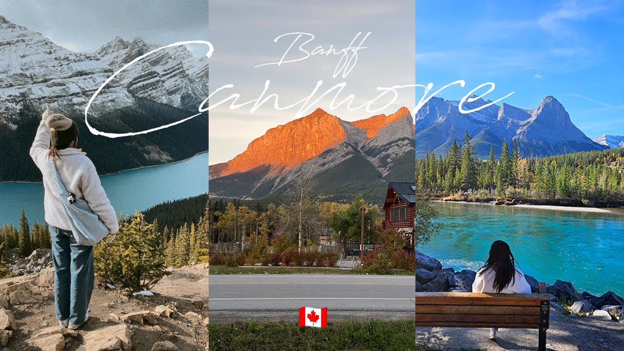 죽기전 꼭 가봐야할 여행지 🇨🇦 banff & canmore | 일출보기 좋은 숙소 추천 | +숙박, 맛집, 무료주차, 10월 날씨 정보