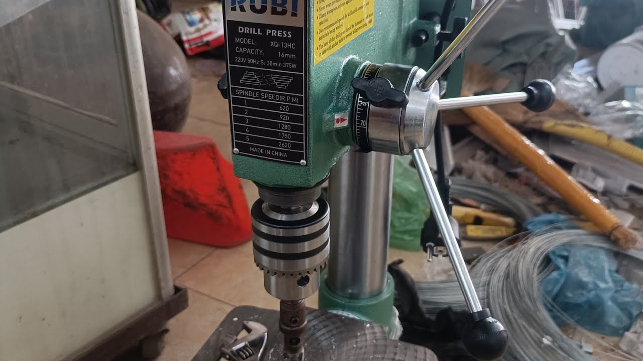 máy khoan bàn 8tất 375w 3.141.000₫ hiệu RUBI made chainer