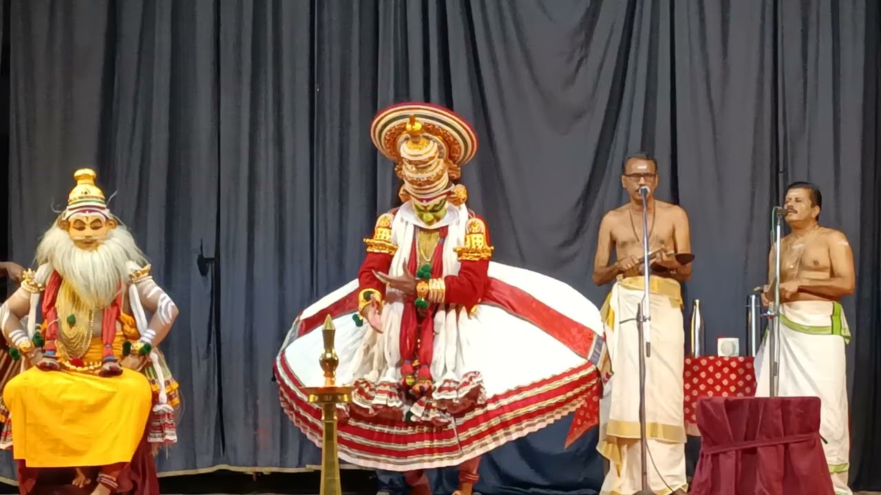 നളചരിതം ഒന്നാം ദിവസം  🦢                                                കൃഷ്ണകുമാർ,ആരോമൽ 
