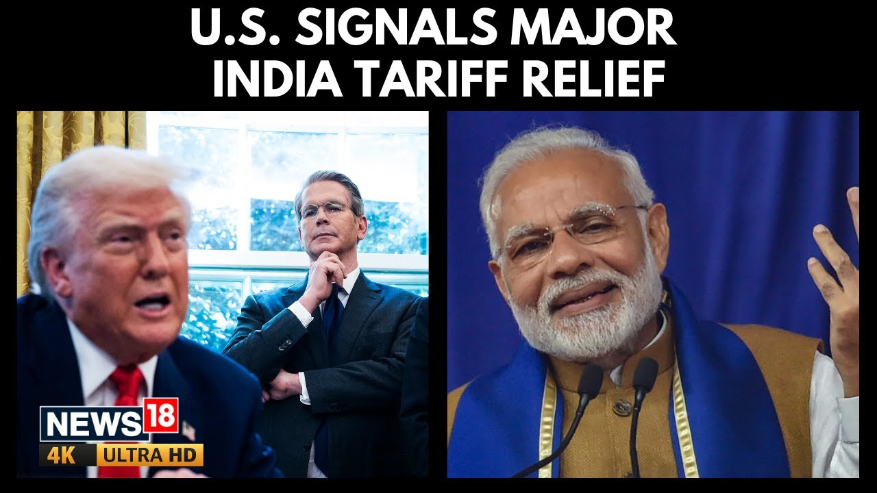 U.S. Signals Major India Tariff Relief After India Shows Drop in Russian Oil Imports | 4K