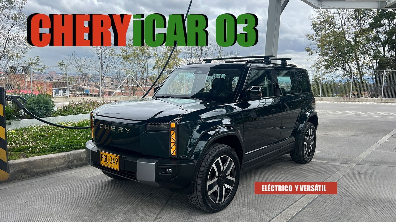 Chery iCar 03: SUV eléctrico, gran potencia, diseño atractivo, tecnología, autonomía y modo mascotas