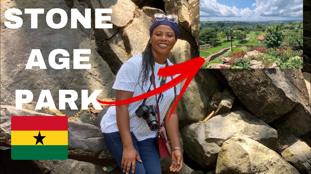 LOOK WHAT I FOUND IN THIS BEAUTIFUL GARDEN 🪴 AT KWAHU +TOUR OF STONE AGE PARK