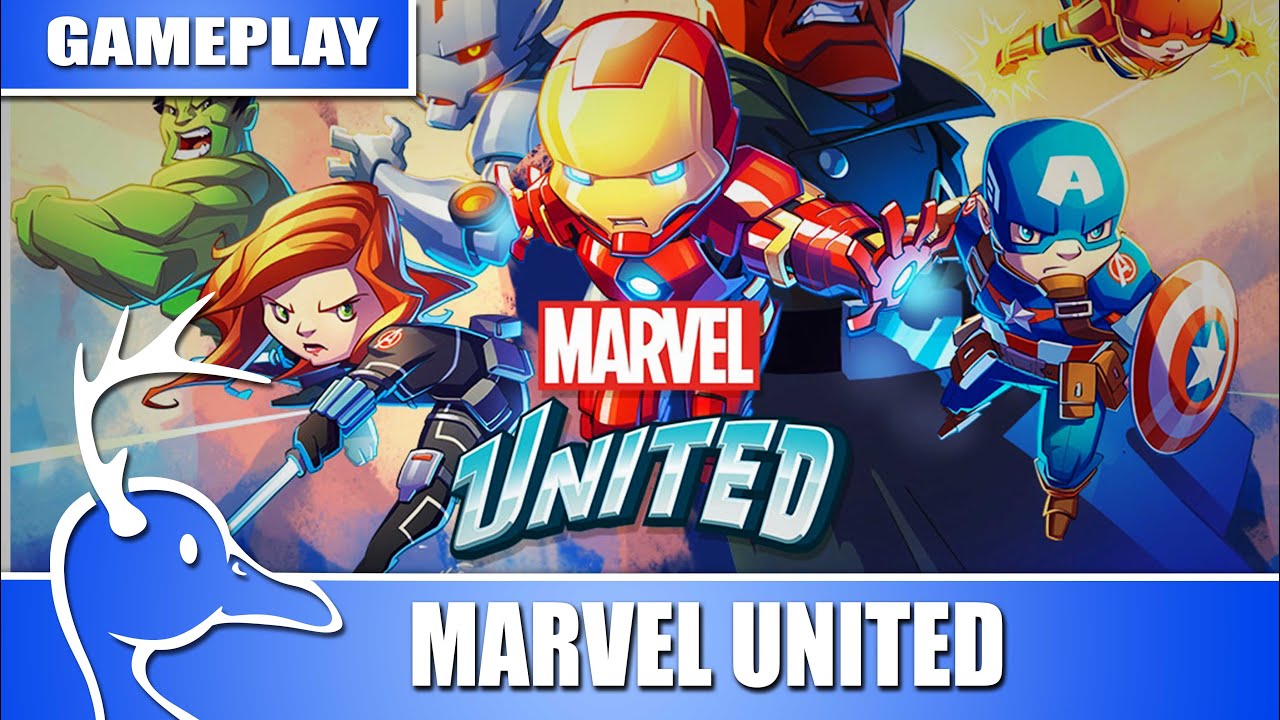Marvel United - Comic-Con Gameplay with Eric Lang and Andrea Chiarvesio - Hulk, Iron Man, Venom