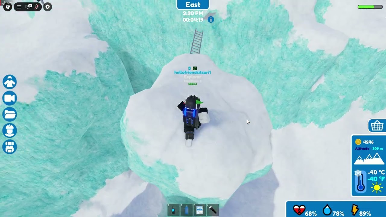 Expedition antartica camp 1 to camp 2.