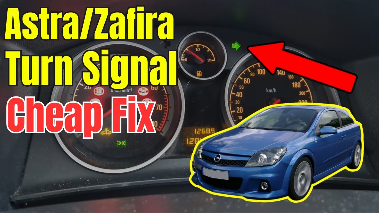 Astra H/Zafira B Turn Signal No Sound | CHEAP FIX ✅