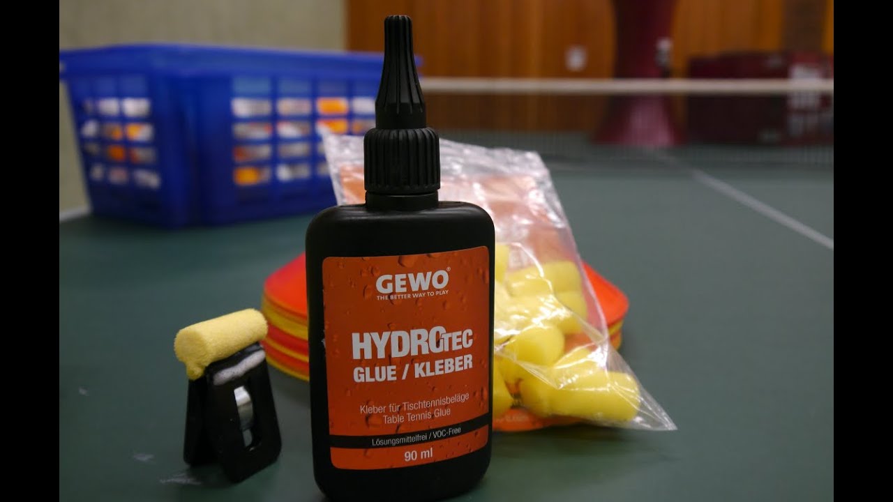 Test/Review Gewo Hydro Tec Kleber - Tischtennis Helden