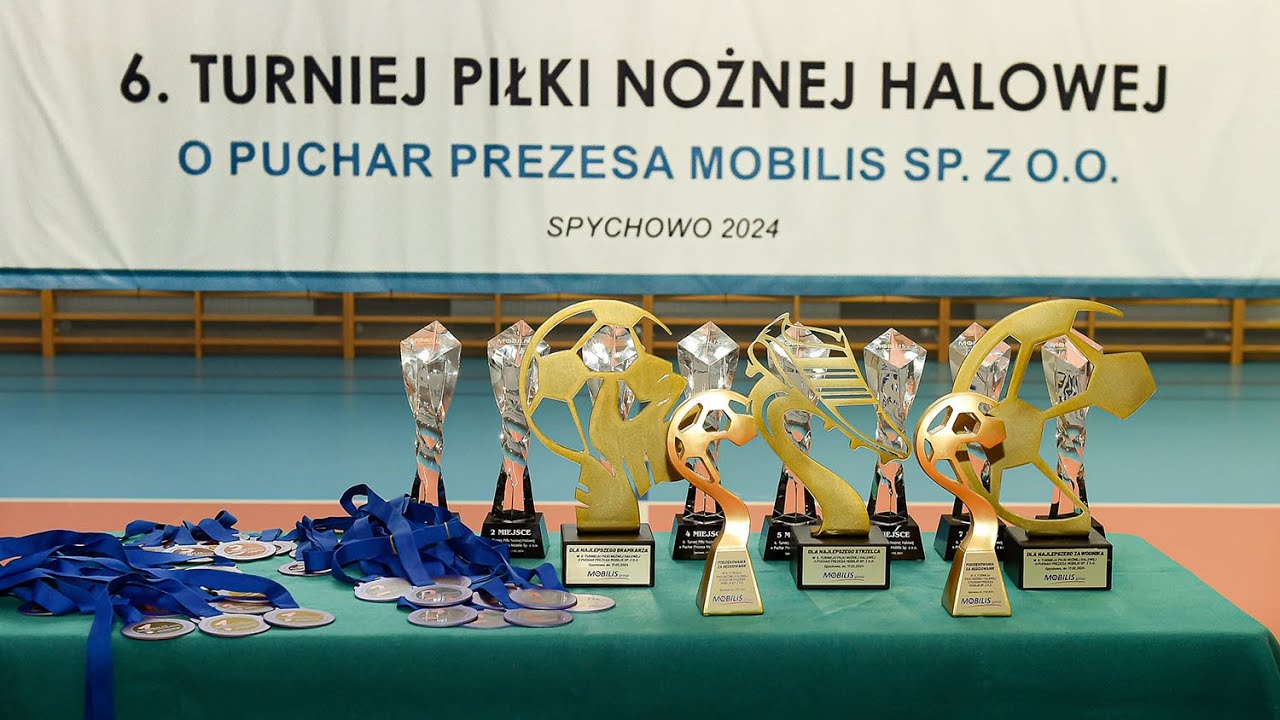 6. Turniej Piłki Nożnej Halowej o Puchar Prezesa Mobilis, Spychowo 2024