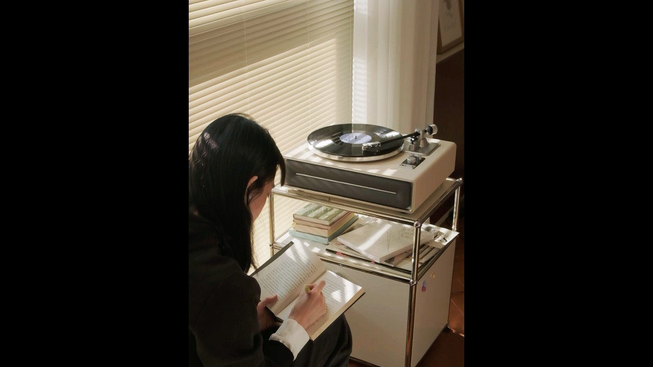 Slip a favorite record on my turntable and kick off the weekend with music.