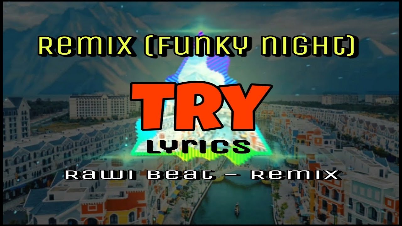 Try (remix) - klaas & Pink - Cover Rawi beat - Lyrics video