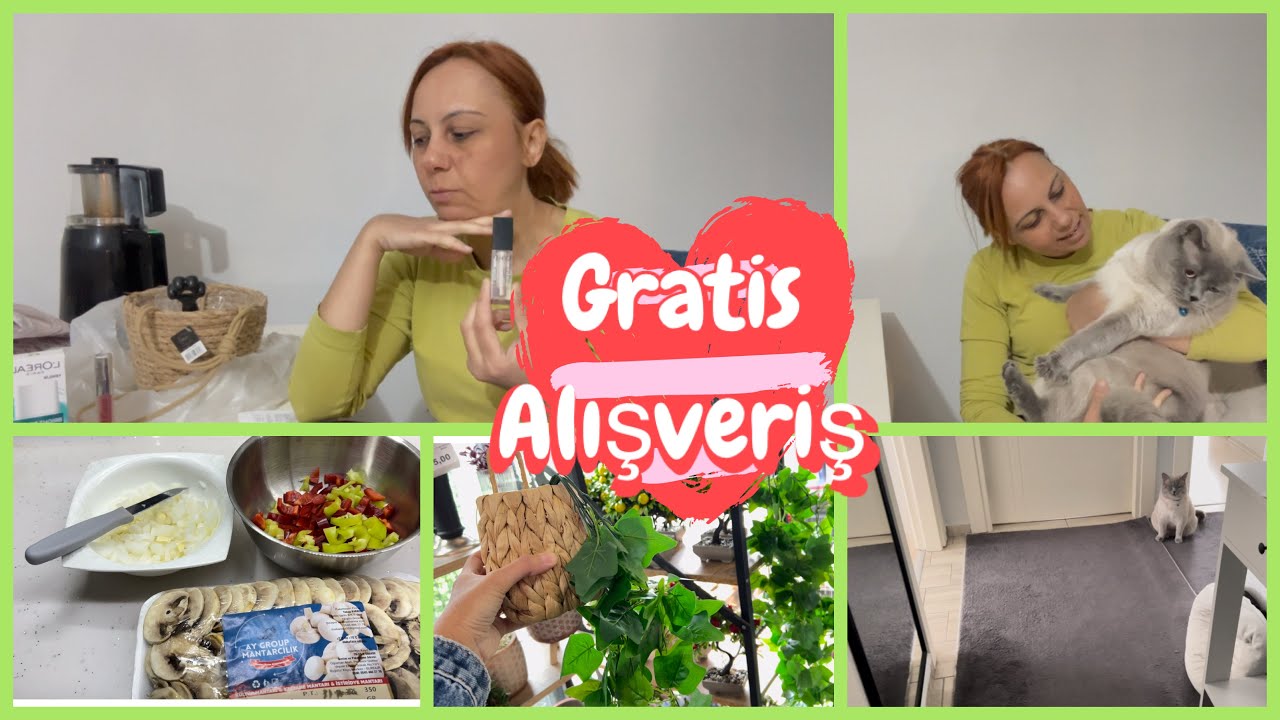 GRATİS ALIŞVERİŞİM💄S&Uuml;RPRİZ HEDİYELER⁉️&Ccedil;ARŞI-PAZAR GEZELİM❤️İLK KEZ DENEDİK🍄&zwj;🟫