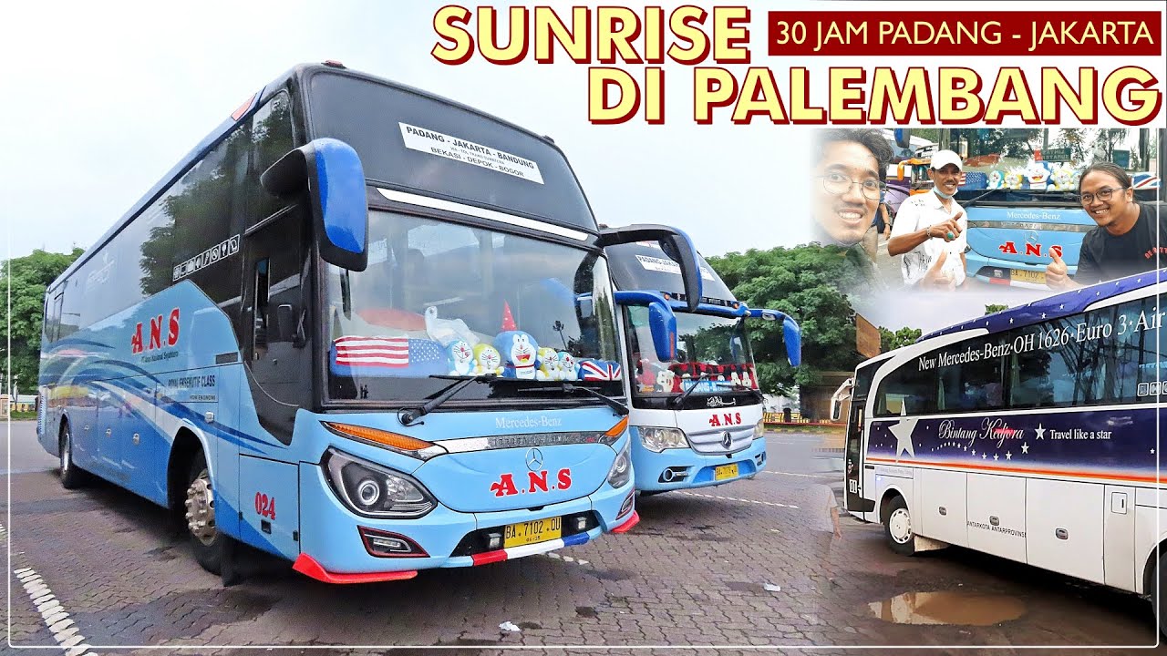 PUAAASS! 30 JAM SAMPAI JAKARTA | Padang - Jakarta ANS Royal Eksekutif Class [Part 4]