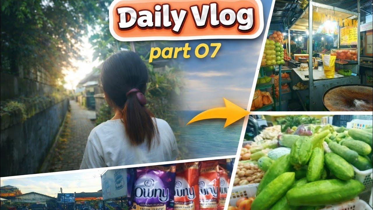 Daily Vlog| part/07 | Belanja bulanan, sayuran, jajan ✨✨✨