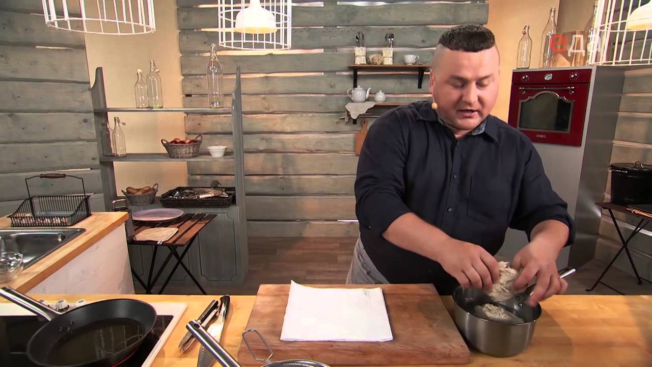Куриные нити со стеклянной лапшой и грибами