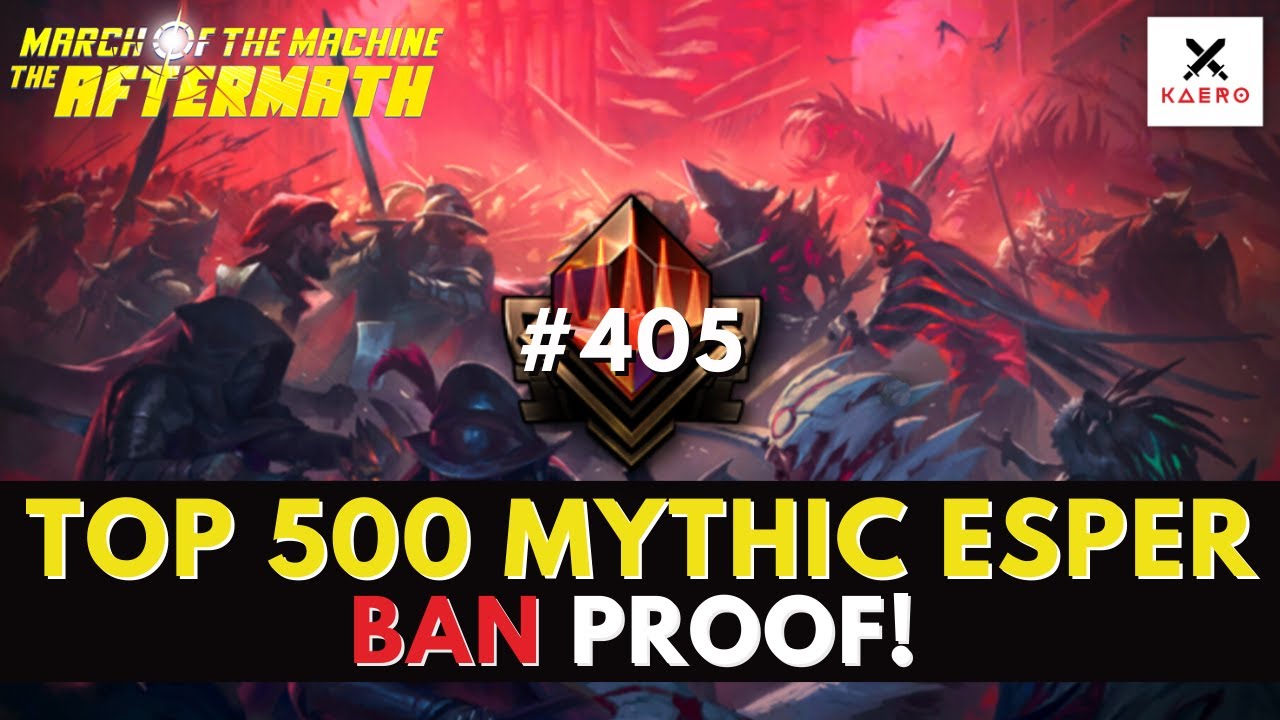 UNSTOPPABLE Esper Legends Deck | TOP MYTHIC Best of One | MTG Arena Standard Ranked