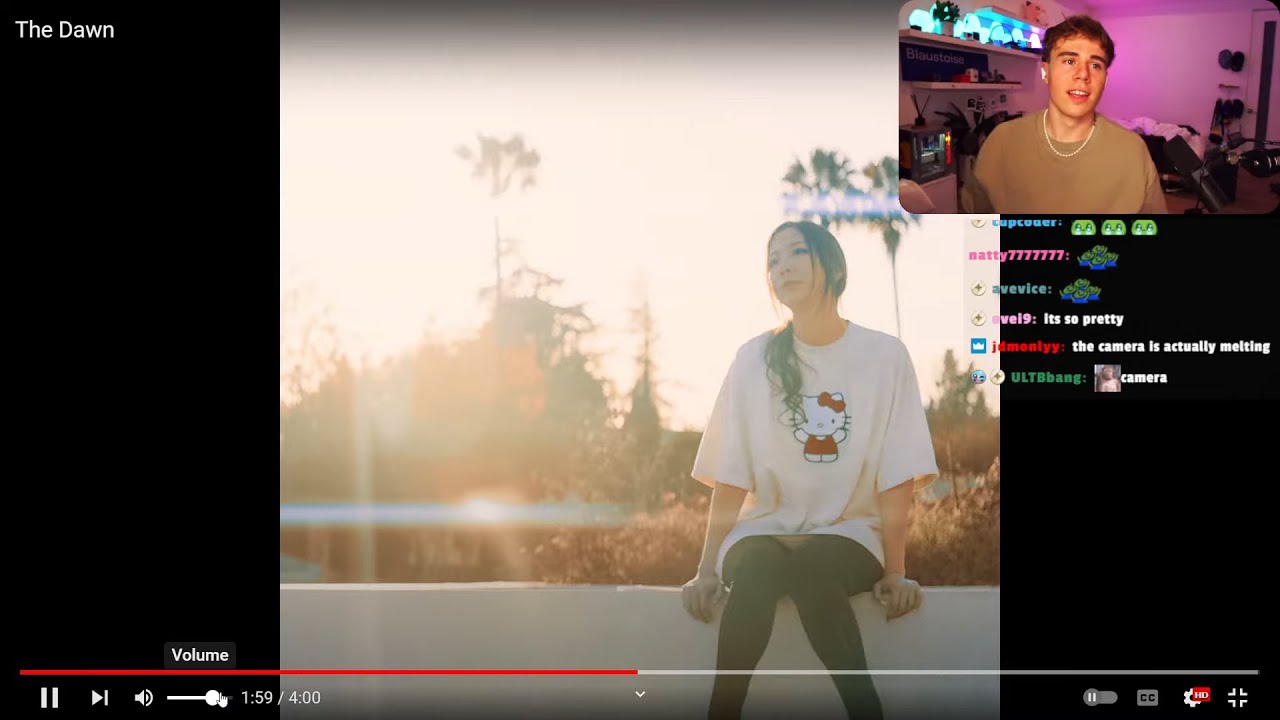 Blau Reacts to Fuslie's New Song 