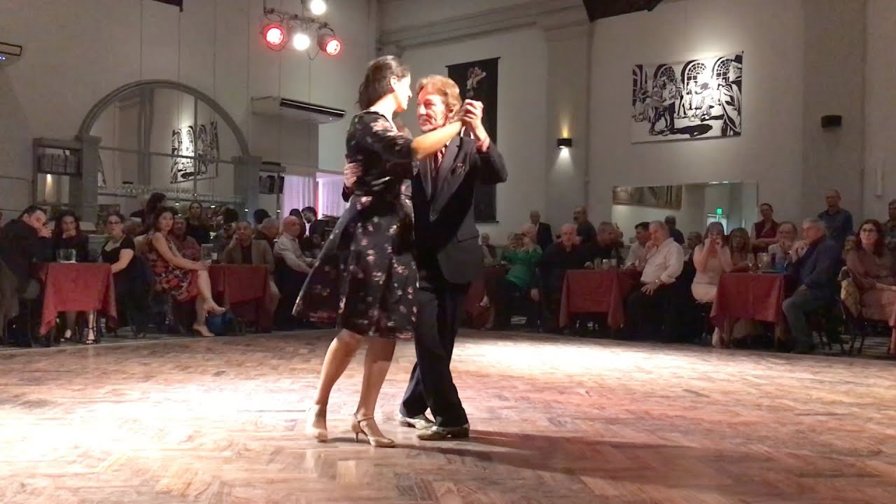 Argentine Tango dancing with Mimi at Milonga Parakultural Salón Canning 1