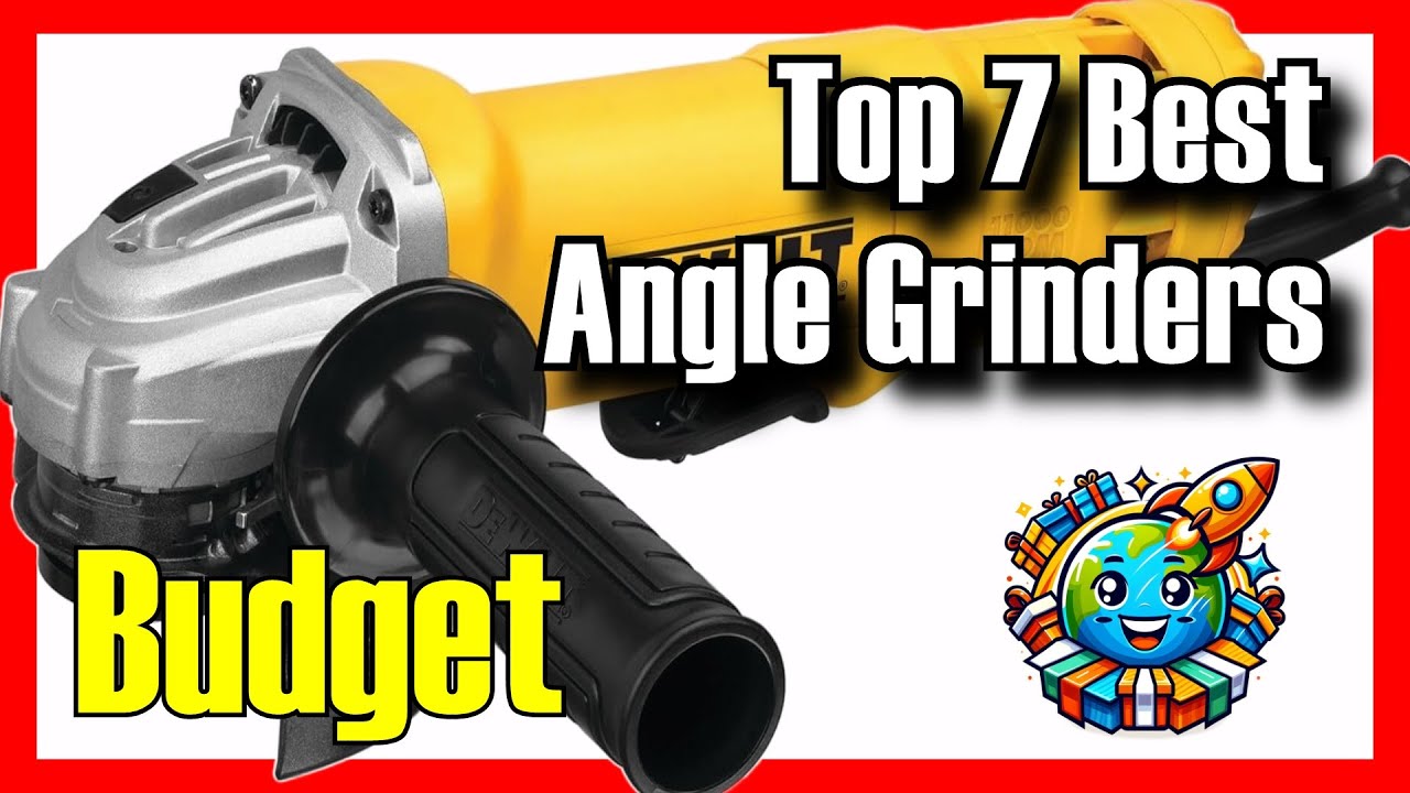 🥇🔥 TOP 7 BEST Budget Angle Grinders to Buy on Amazon [2025]✅[Cheap] Cordless / Corded  / Metabo