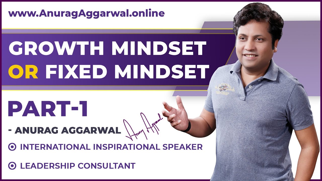 Growth Mindset || Success motivation || by Anurag Aggarwal