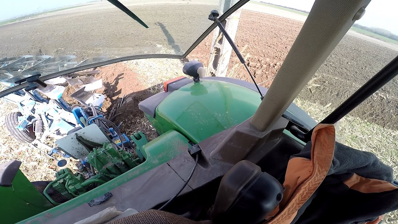 Spring ploughing | John deere 7830 + Lemken Variopal 9