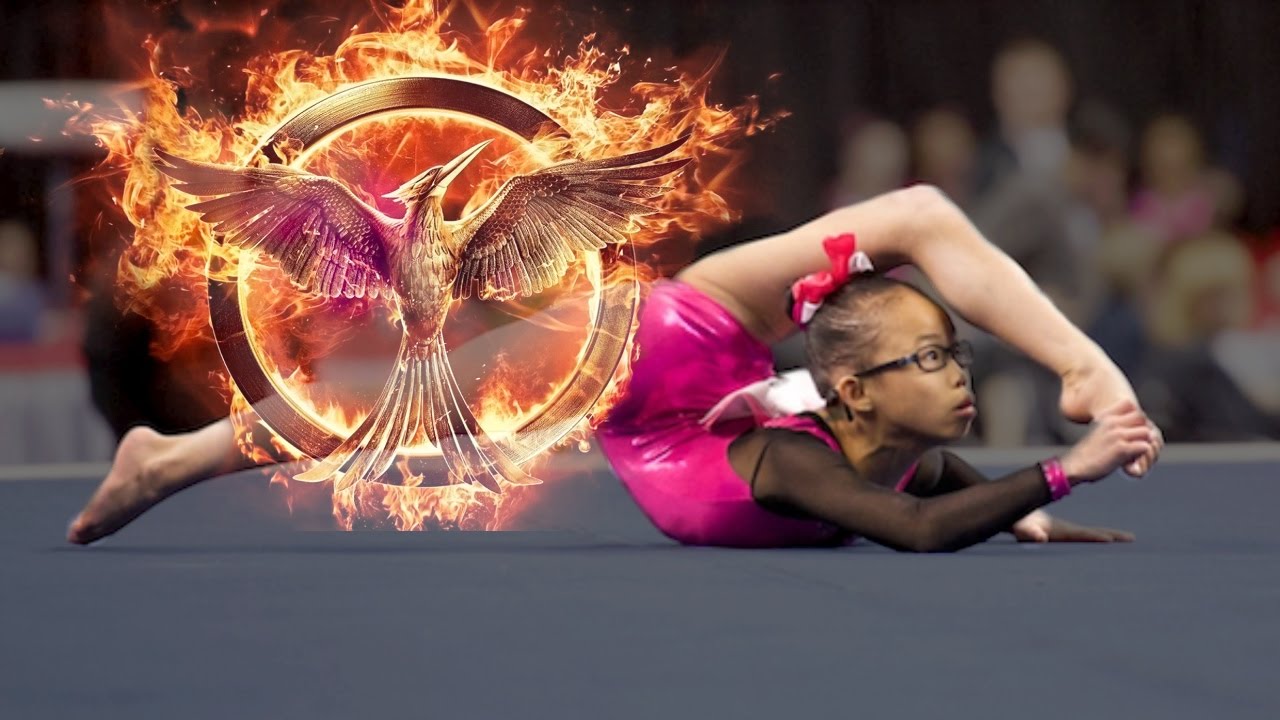 Hunger Games | unrealistic Floor Routine