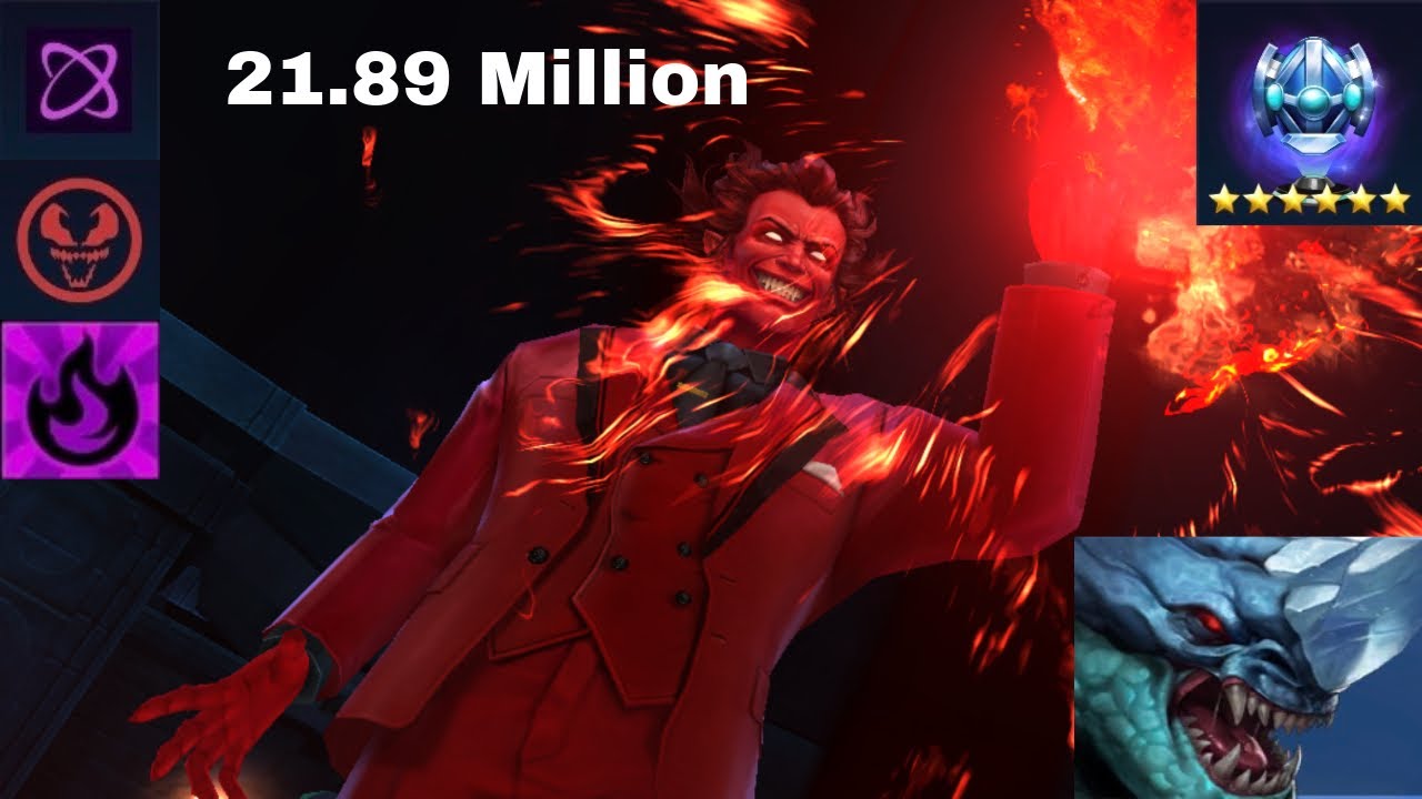 Mephisto 21.89 Million (Brilliant Competition) | Universal Villain ABX Burn - Marvel Future Fight