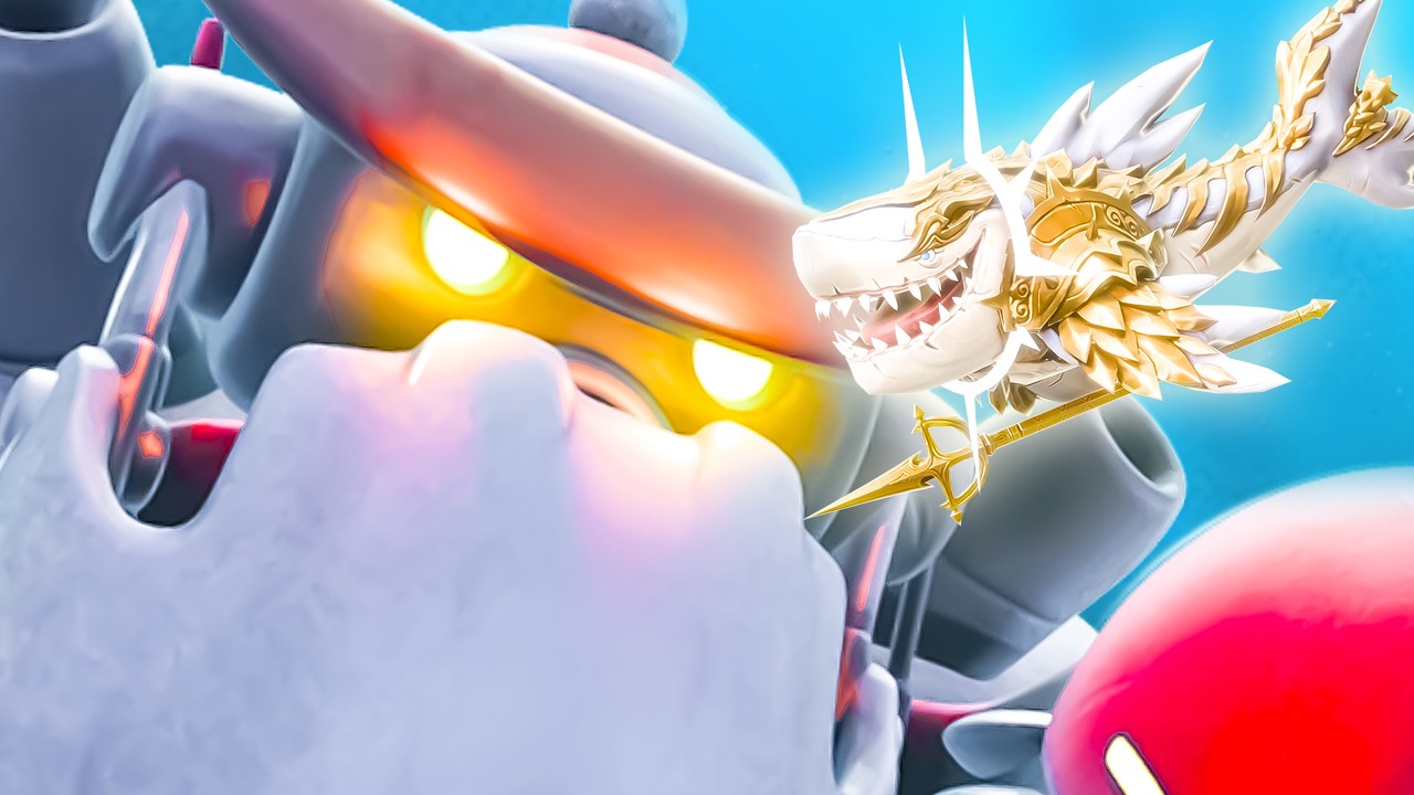 SHARCHANGEL vs MECHA CLAUS BOSS! - Hungry Shark World