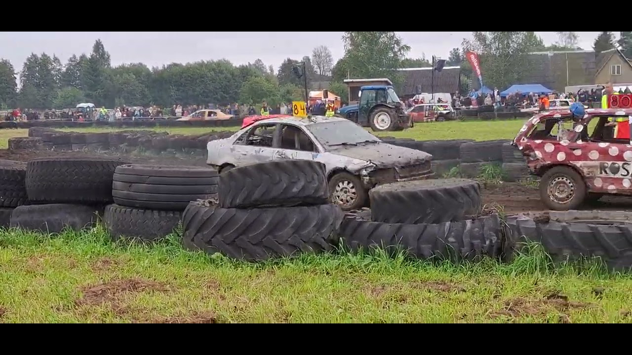 Vändra romuring 30.08.2025 Demolition derby 