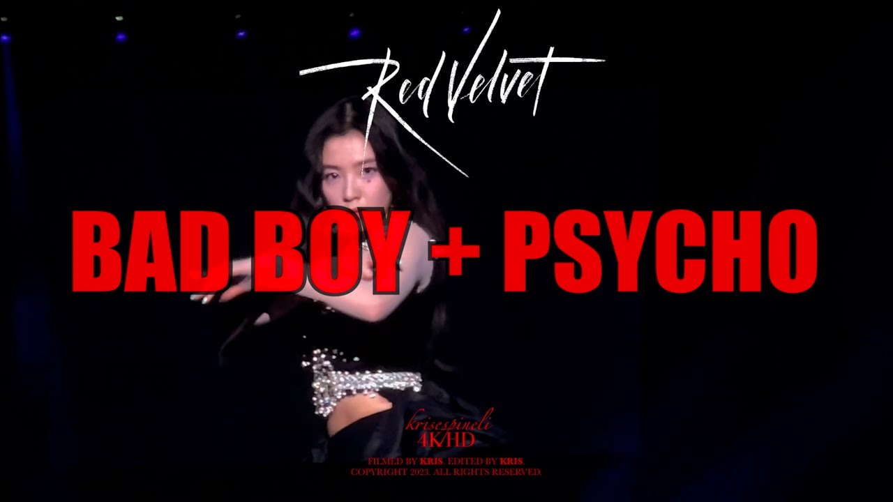 Red Velvet (레드벨벳 ) R to V Concert in Manila | Bad Boy + Psycho (Dance Break)