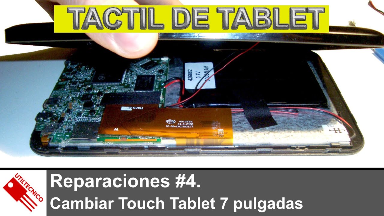 Como cambiar Táctil de Tablet china marca Lark