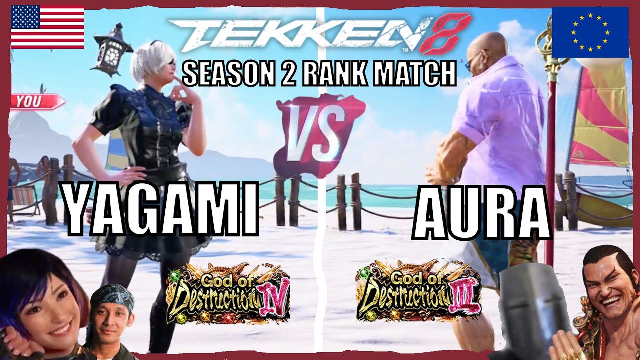 T8 🔥 YAGAMI (Low Ranked Reina) vs AURAGASM (Sooooo Strong Feng) 🔥 Tekken 8 Ass Gameplay