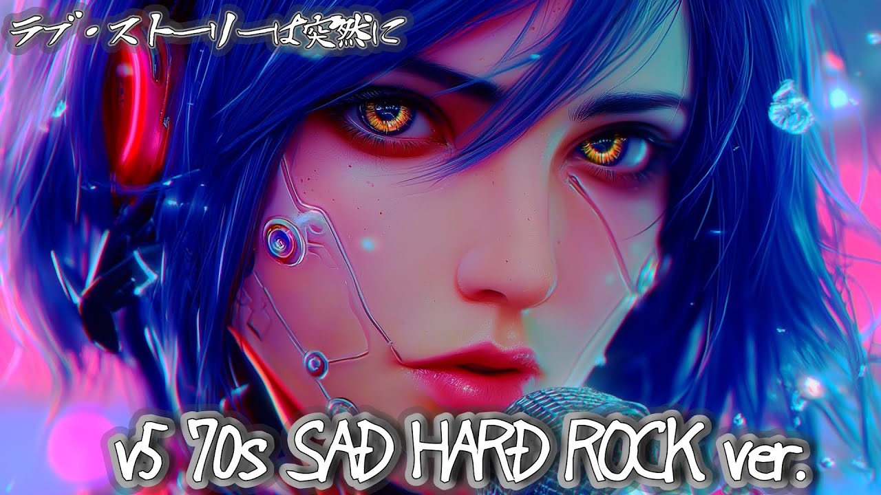 ラブ・ストーリーは突然に v5 70s SAD HARD ROCK ver  mastered SUNOv4 5+