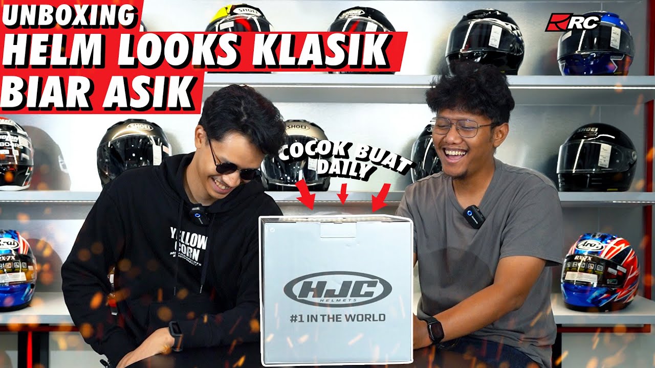 UNBOXING HJC V31 GREY 🔥 INI HELM COCOK BANGET BUAT DAILY KALIAN ❗️❗️