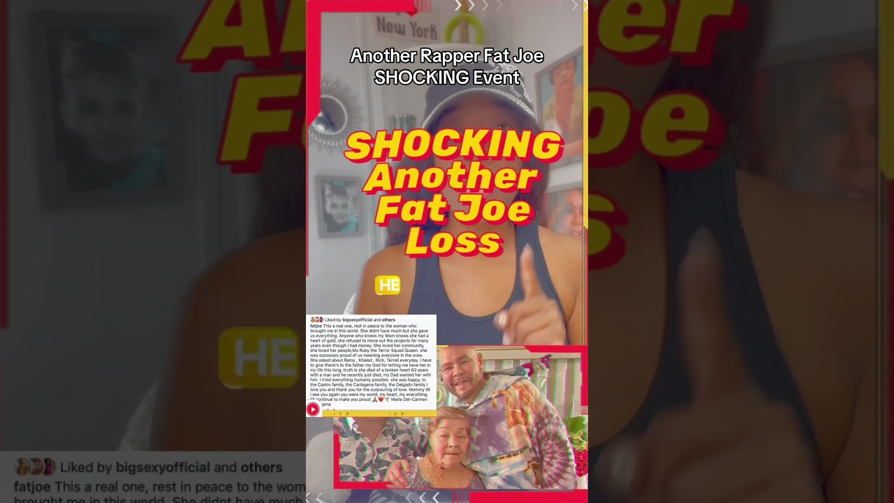DISTURBING Fat Joe BREAKING NEWS🚨 #breaking_news #hiphopmogul