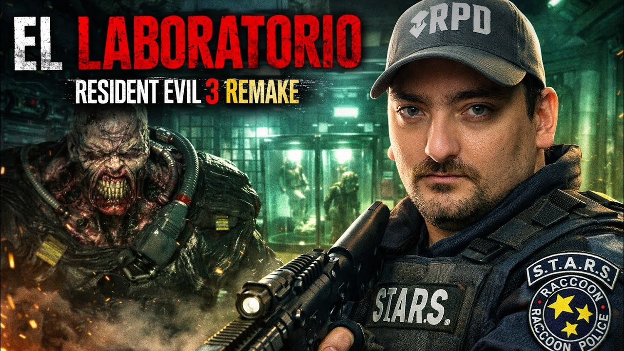 RESIDENT EVIL 3 remake el laboratorio de las alcantarillas parte 6