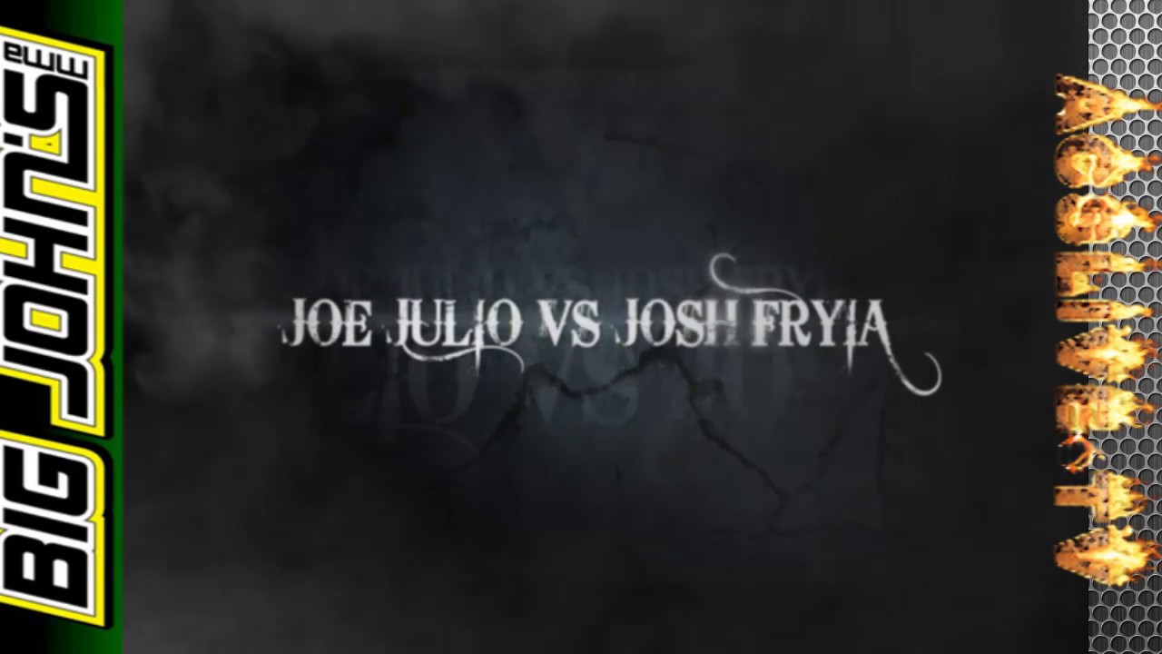 Joe Julio VS Josh Fryia Big John's MMA Kewadin Casino
