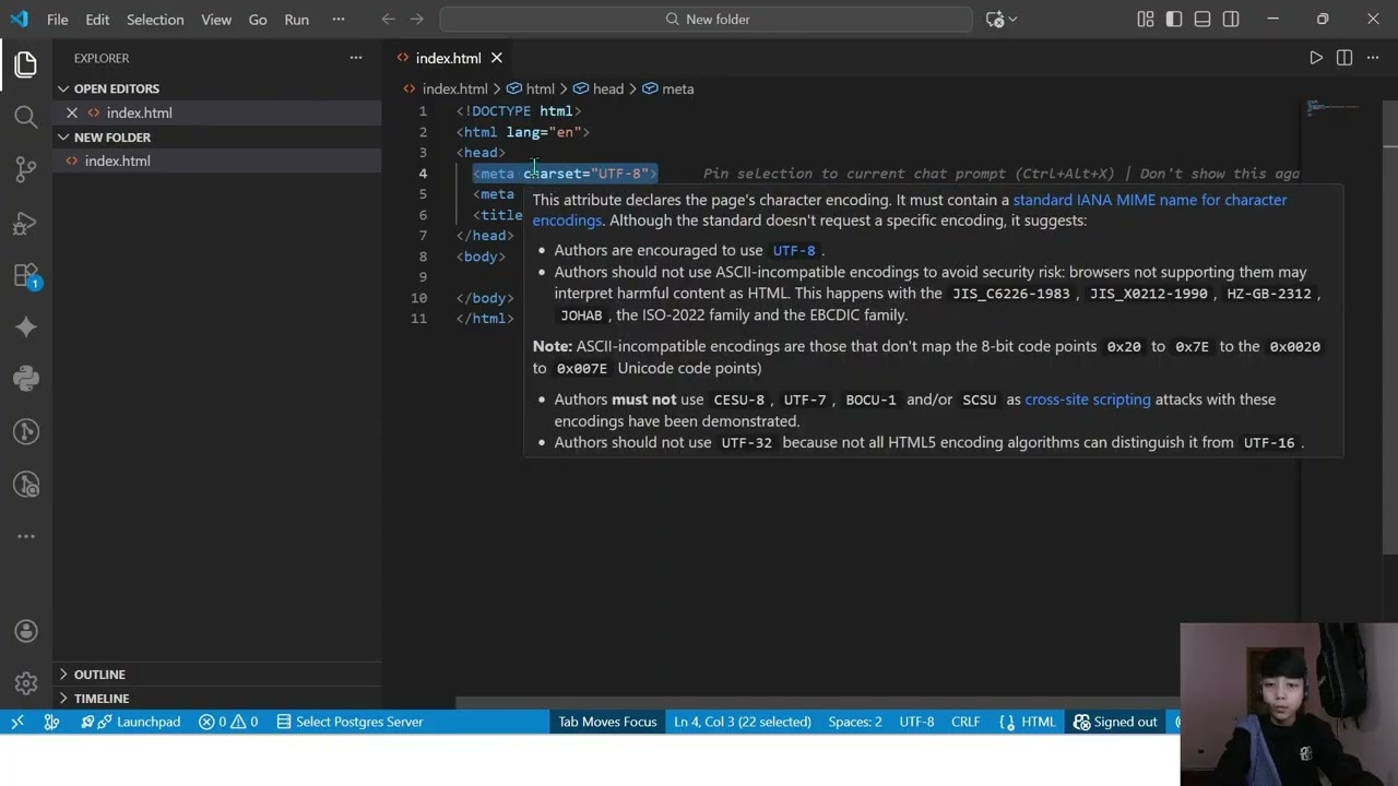 HTML & CSS Crash Course for Absolute Beginners (Build Your First Website )– Part 1