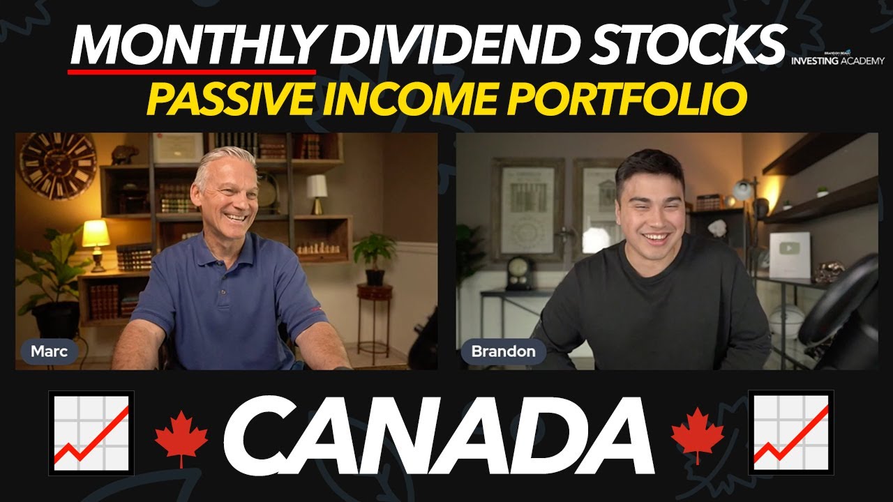 How To Build A Canadian MONTHLY DIVIDEND Portfolio - Passive Income Stocks To Buy Canada (2021)