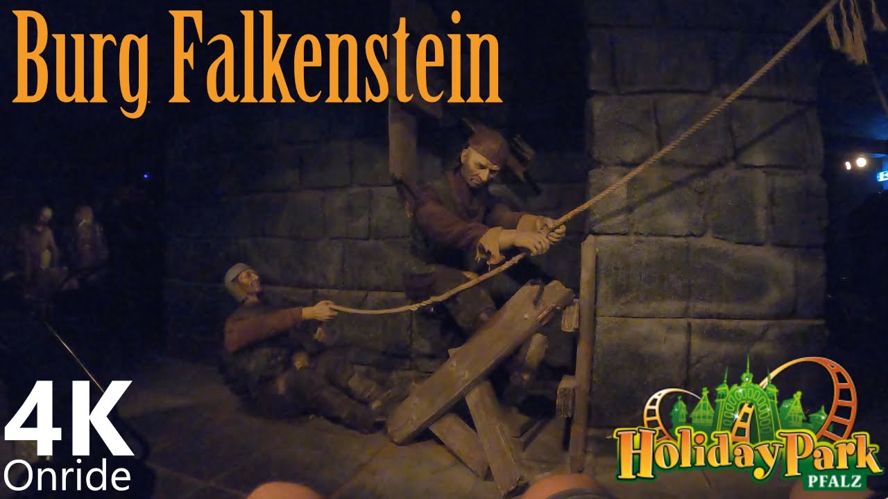Burg Falkenstein - 4K Onride - Holiday-Park - POV