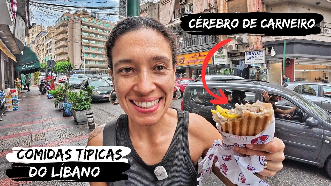 PROVANDO COMIDAS DO LÍBANO