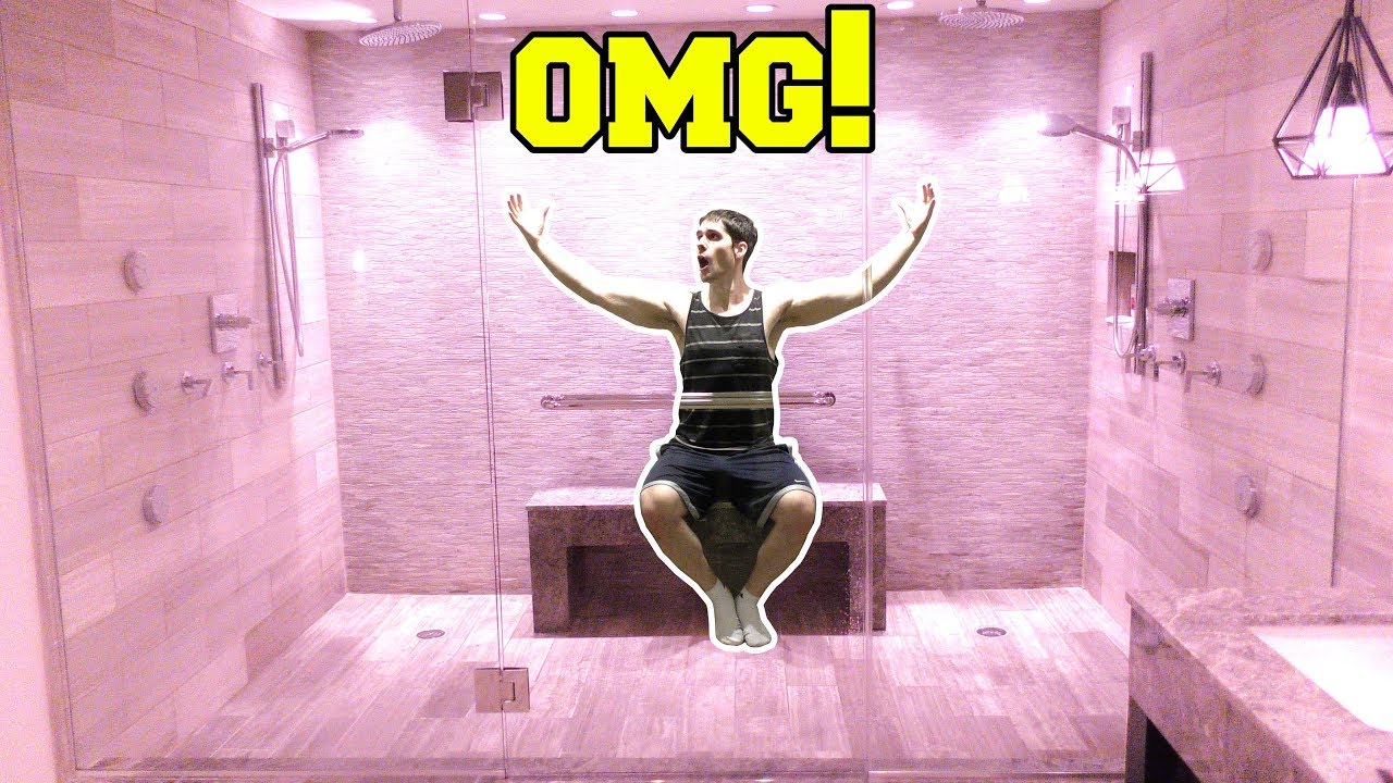 BIGGEST SHOWER EVER!!!