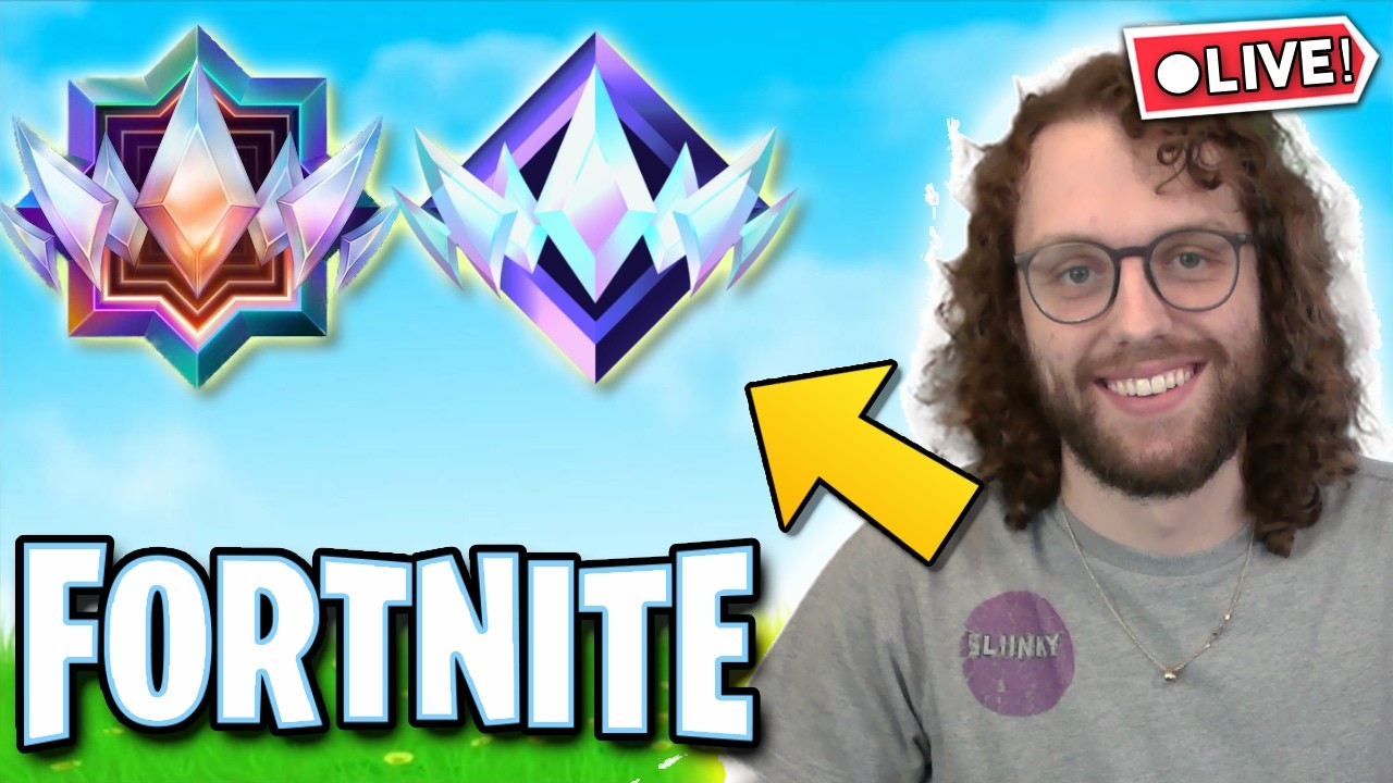 LIVE🔴UNREAL LEGEND RANKED & RARE SPRITE HUNTING - Fortnite Zero Builds