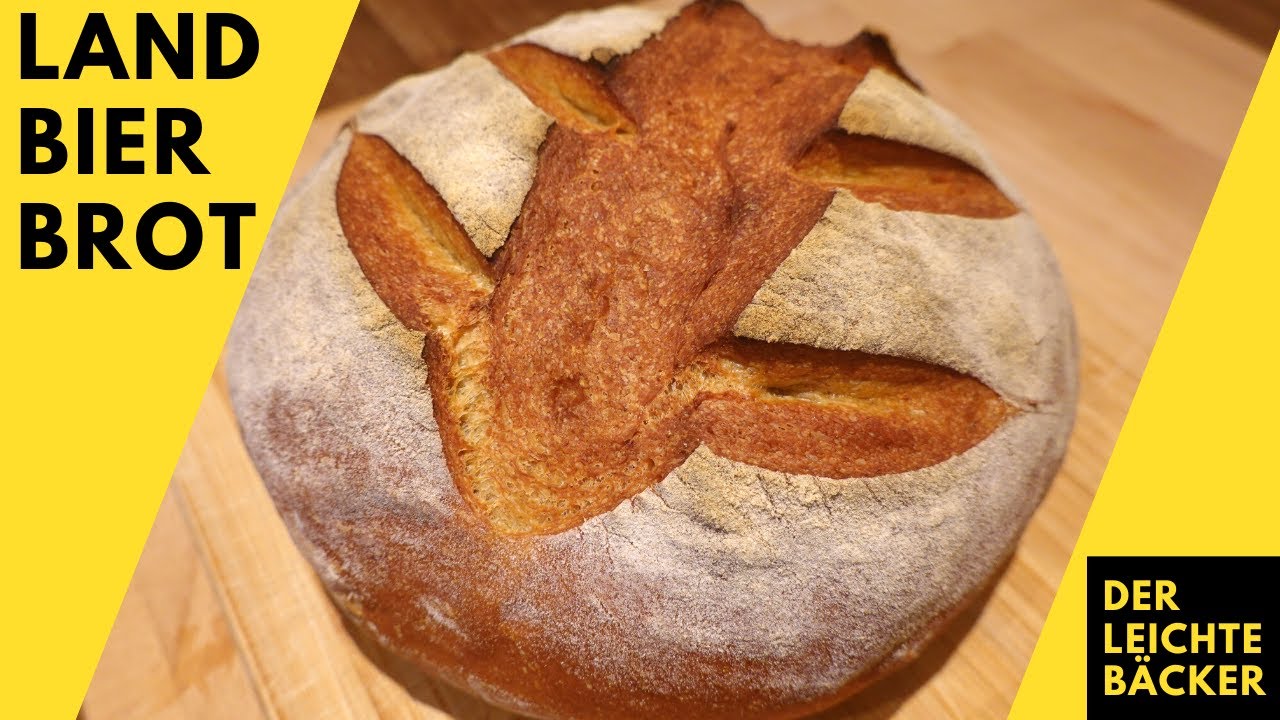 Mische Landbier mit Dinkelmehl und du bekommst dieses Brot | Landbierbrot selber backen